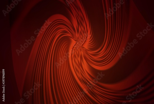 Dark Red vector abstract blurred background.