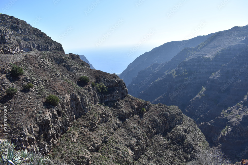 Fototapeta premium Visita a La Gomera