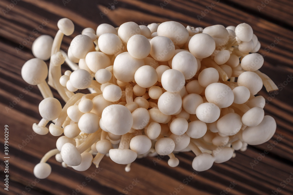 Enoki mushroom, Golden needle mushroom group of golden needle Mushroom.Enoki, also known as velvet shank, is a species of edible mushroom in the family Physalacriaceae. Enoki mushroom, Golden needle mushroom group of golden needle Mushroom.Enoki, also known as velvet shank, is a species of edible mushroom in the family Physalacriaceae.