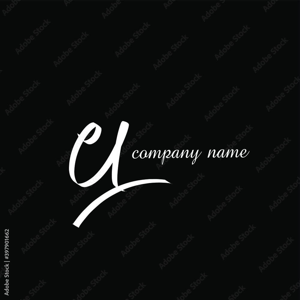El handwritten logo for identity El handwritten logo for identity