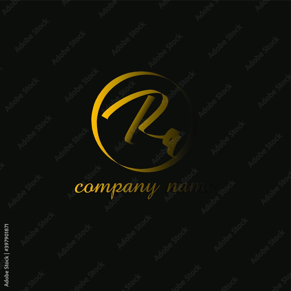 Ra handwritten logo for identity Ra handwritten logo for identity