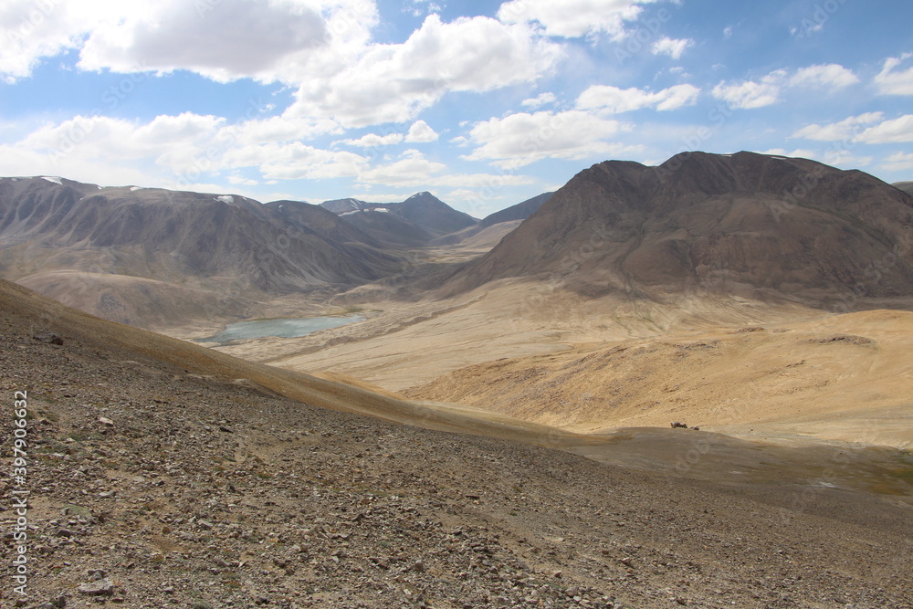 The Pamir Highway in Tajikistan