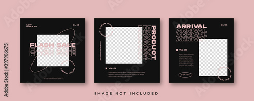 Fashion sale social media post template