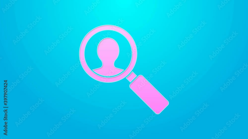 Pink line Medical analysis icon isolated on blue background. Medicine help. Pharmacy medication symbol. 4K Video motion graphic animation Pink line Medical analysis icon isolated on blue background. Medicine help. Pharmacy medication symbol. 4K Video motion graphic animation