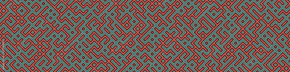 Abstract Geometric Pattern generative computational art illustration Abstract Geometric Pattern generative computational art illustration