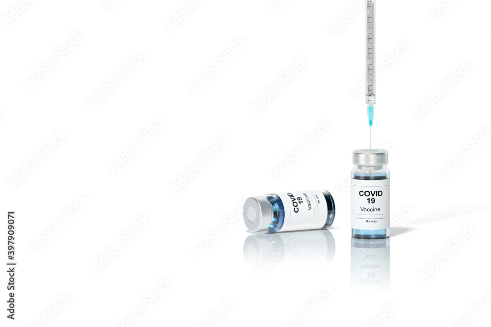 3d render vaccination, coronavirus vaccine. 3d render vaccination, coronavirus vaccine.