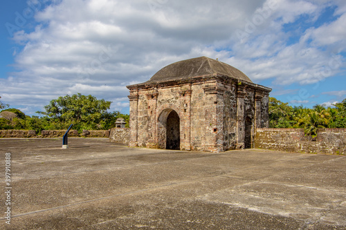 Konstfotografi Monumento en Fuerte San Lorenzo Colon, Panama