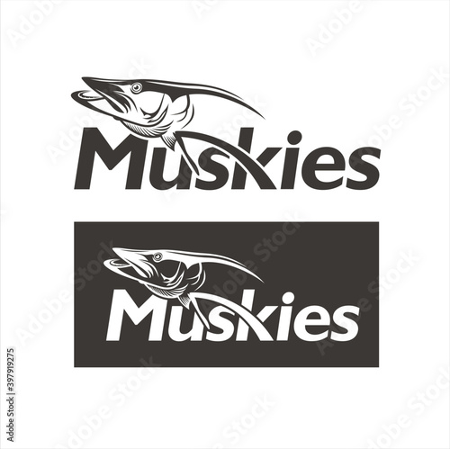 Foto image of an muskies fish.