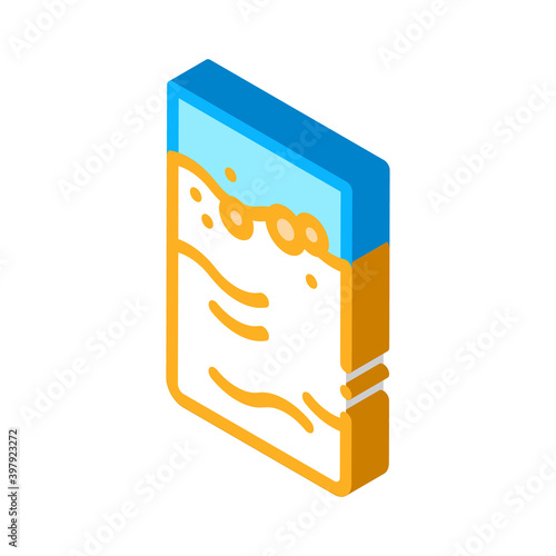 colostrum mother liquid color icon vector. isometric colostrum mother liquid sign. color isolated symbol illustration