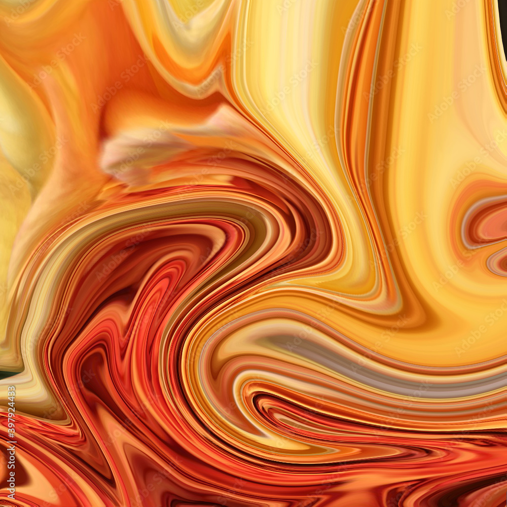 GEOLOGICAL FLOWING SWIRLS OF SUNSHINE COLOURS GEOLOGICAL FLOWING SWIRLS OF SUNSHINE COLOURS