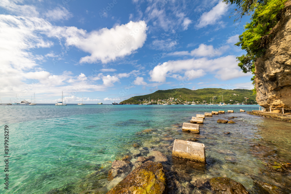 Fototapeta premium Saint Vincent and the Grenadines, Admiralty Bay, Bequia