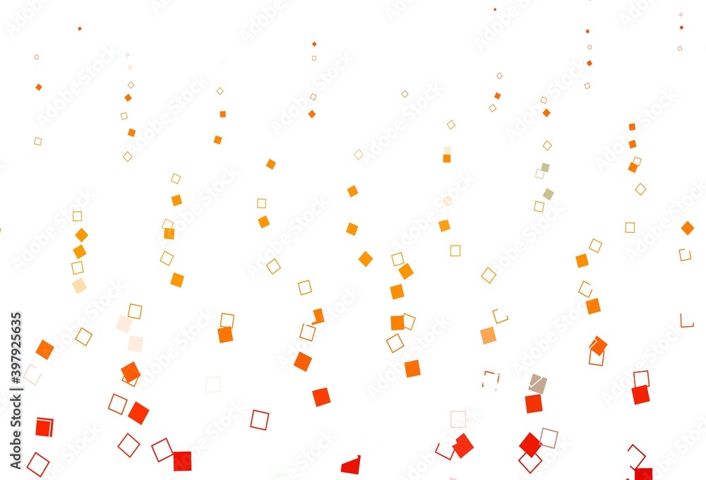Light Orange vector layout with rectangles, squares. Light Orange vector layout with rectangles, squares.