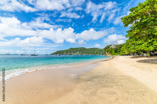 Tableau sur toile Saint Vincent and the Grenadines, Admiralty Bay, Bequia