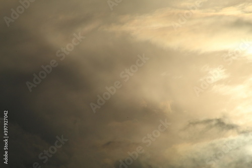 Clouds in the Brazilian's summer