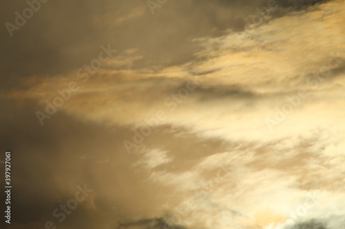 Clouds in the Brazilian's summer
