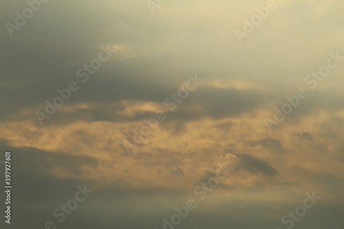 Clouds in the Brazilian's summer