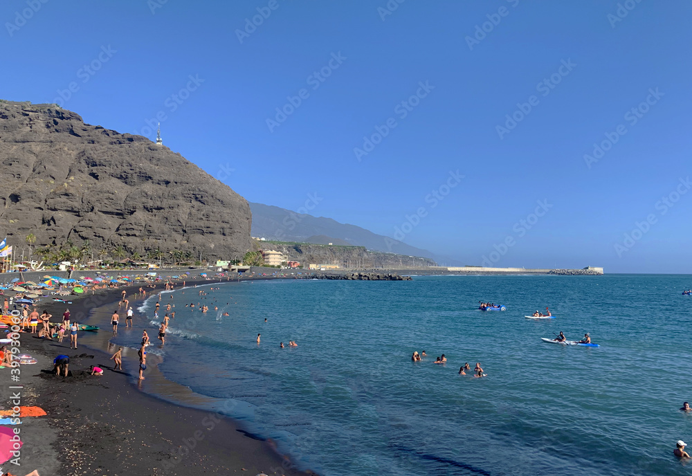 Playa Puerto de Tazacorte, La Palma, Canarias