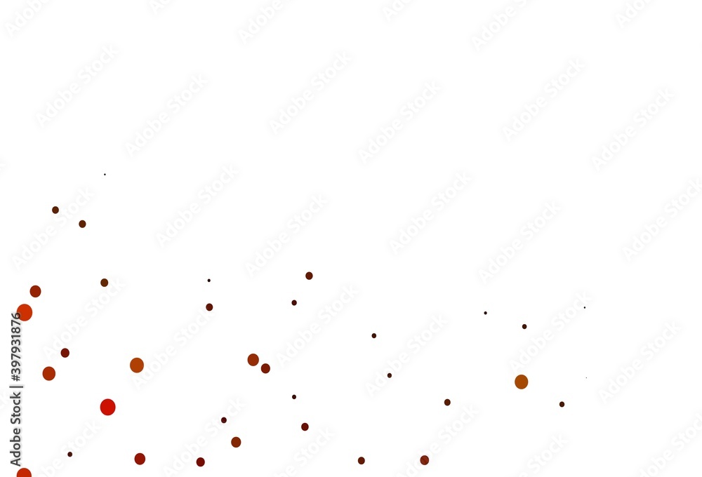 Light Orange vector layout with circle shapes.