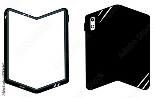 折り畳みスマートフォン