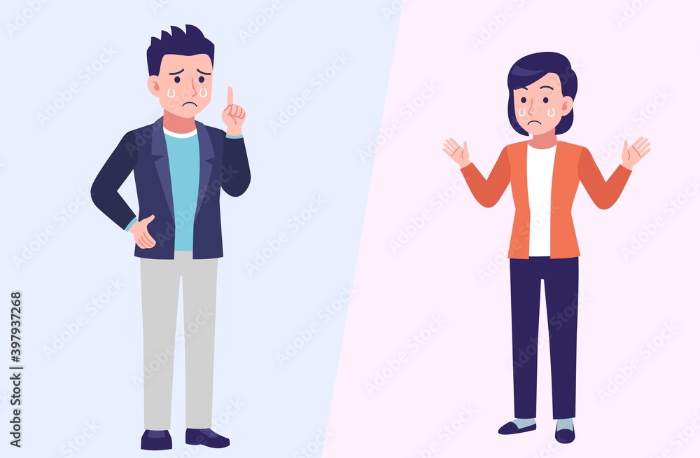 Young and healthy men and women with background Young and healthy men and women with background