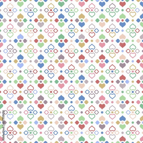 Ornament seamless pattern