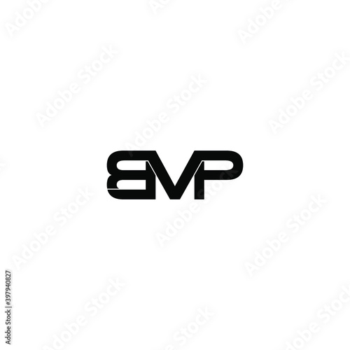 bmp letter original monogram logo design © ahmad ayub prayitno
