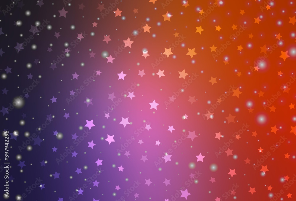 Dark Pink, Red vector backdrop in holiday style. Dark Pink, Red vector backdrop in holiday style.
