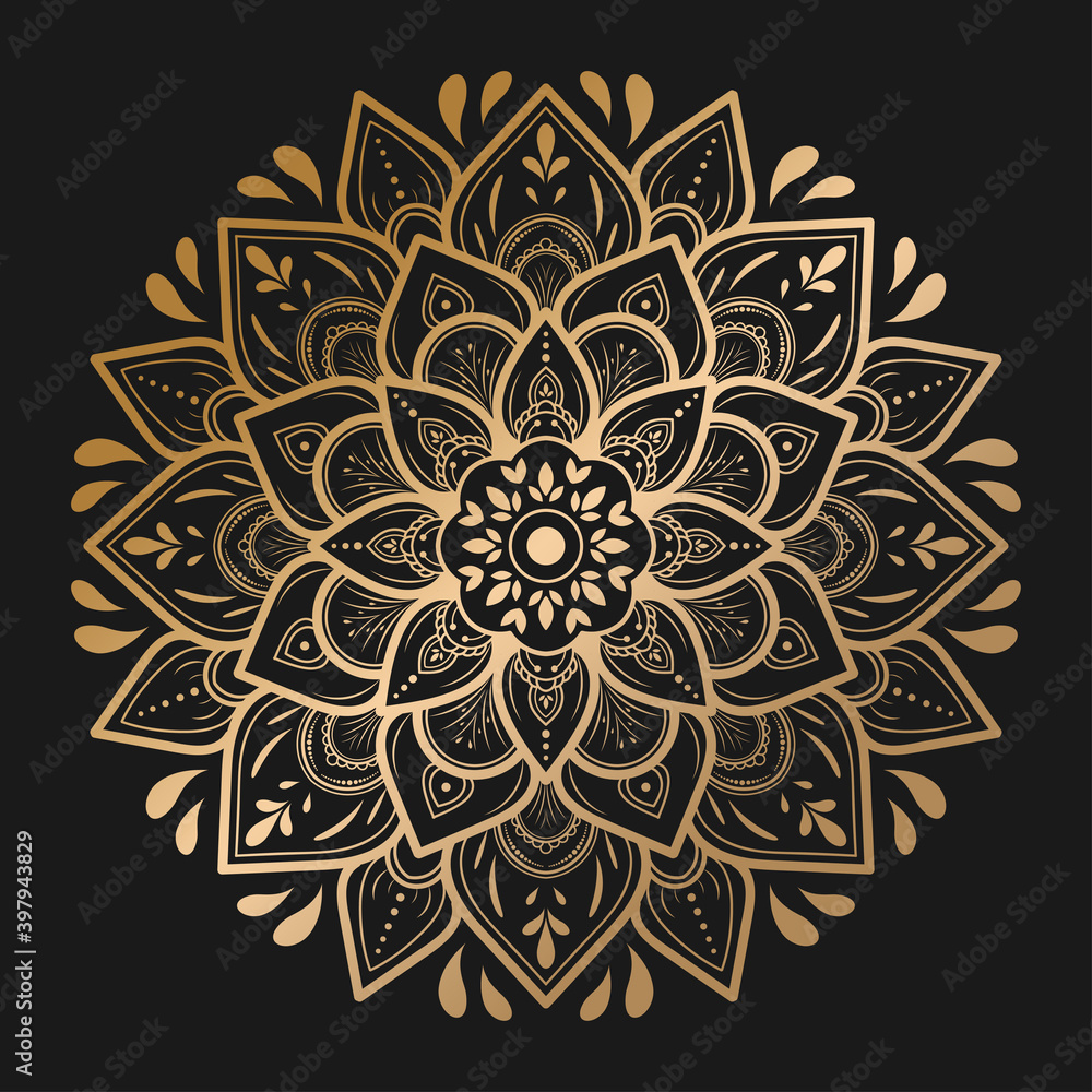 Mandala pattern design with hand drawn, Vector mandala Oriental pattern, Unique design with petal flower. Concept relax and meditation use for page logo book Mandala pattern design with hand drawn, Vector mandala Oriental pattern, Unique design with petal flower. Concept relax and meditation use for page logo book
