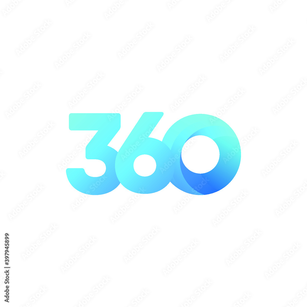360 modern logo design concept. 360 modern logo design concept.