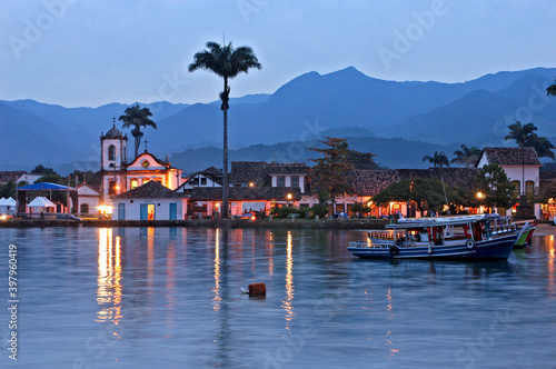 Anoitecer em Parati. Rio de Janeiro photo