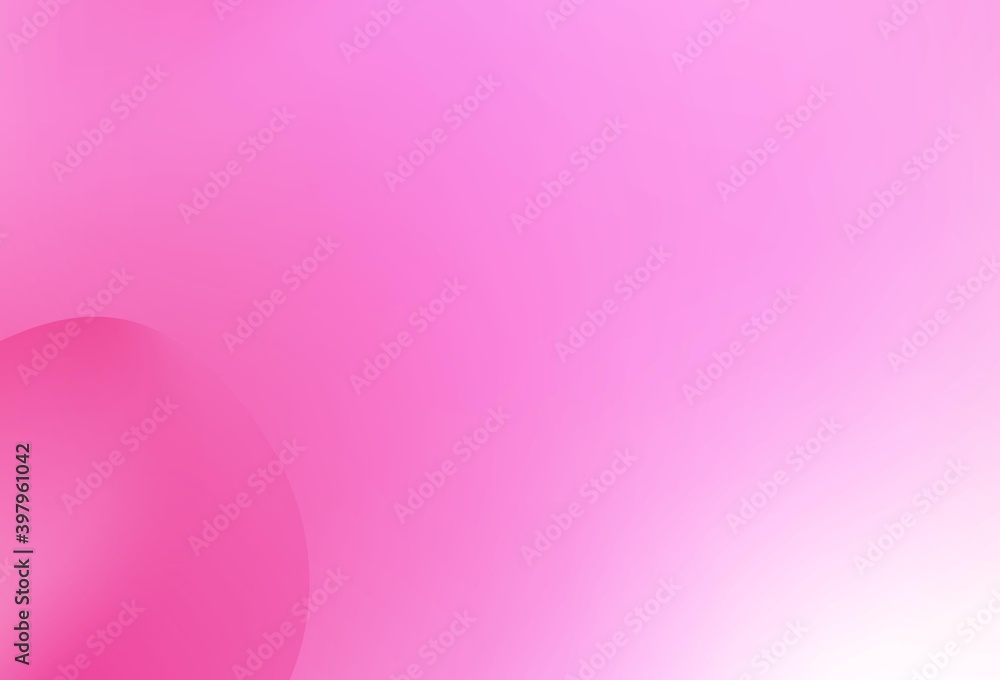 Light Pink vector pattern with liquid shapes.