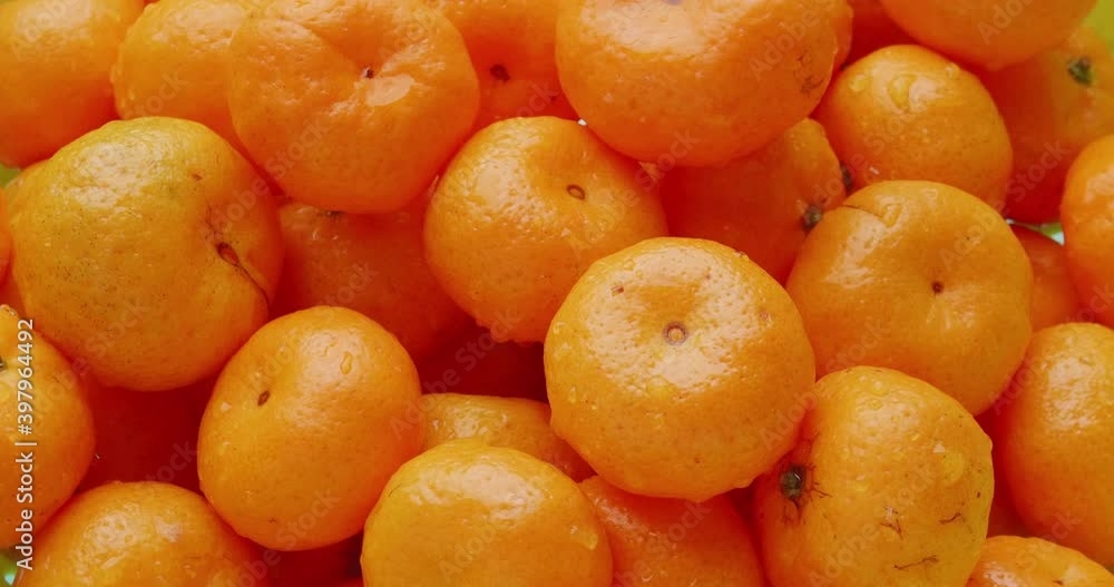 Fresh mandarin oranges fruit or tangerines. Fresh mandarin oranges fruit or tangerines.