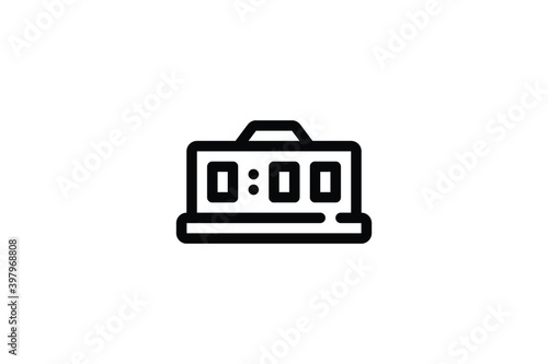Auction Outline Icon - Diskon
