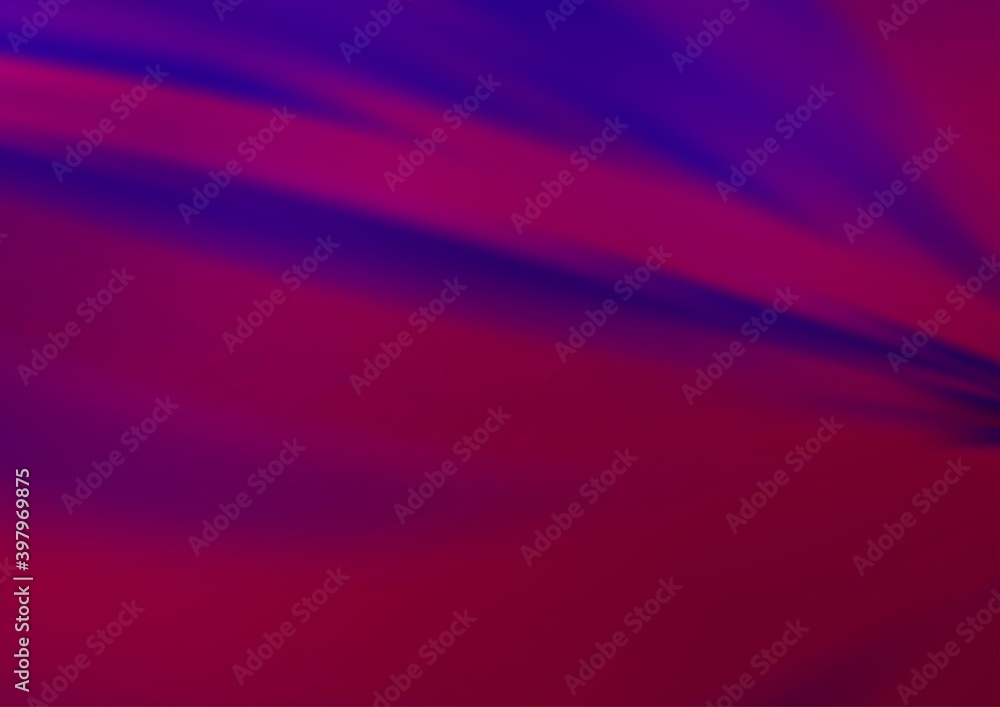 Fototapeta premium Dark Purple vector bokeh pattern.