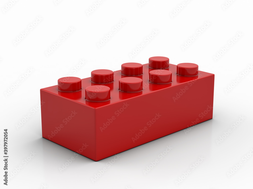 Fototapeta premium Toy block