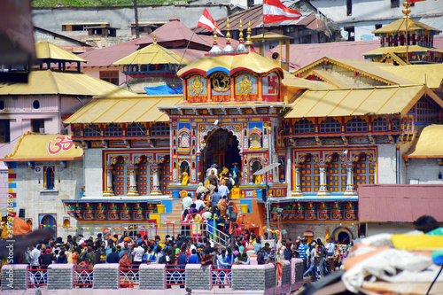 One of the four Dhams of India, Badrinath Temple, One of the most sacred and famous centres of pilgrimage in India