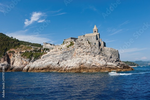 Porto Venere, town located on the Ligurian coast of Italy in the province of La Spezia, Cinque Terre.