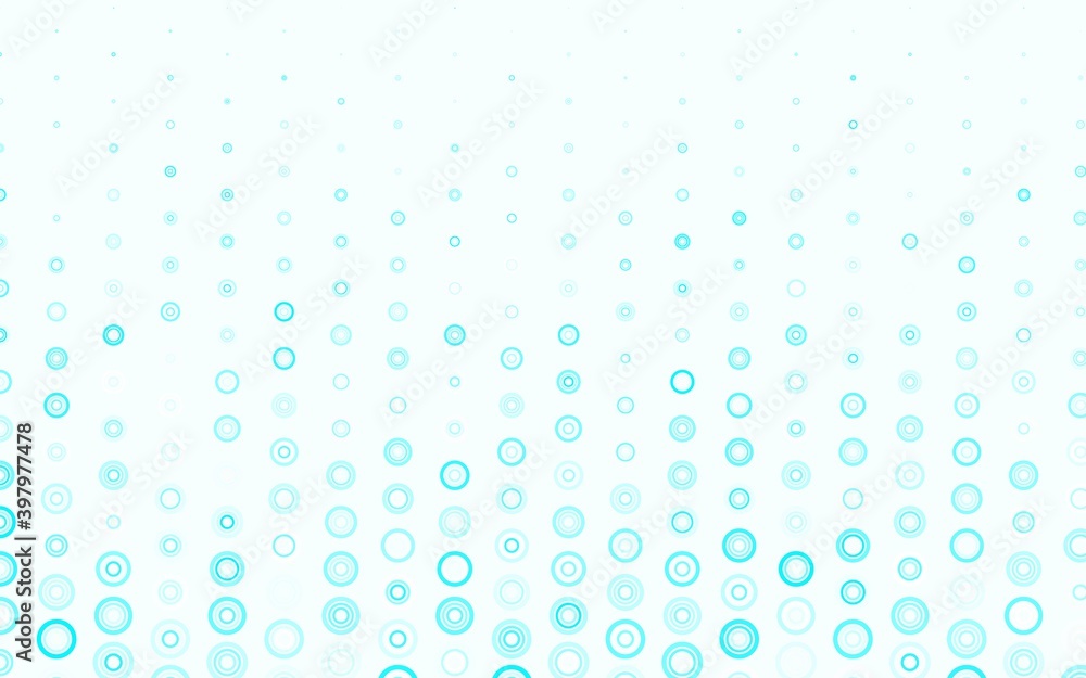 Light Blue, Green vector pattern with spheres. Light Blue, Green vector pattern with spheres.