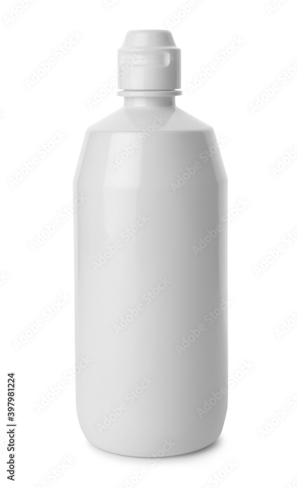 Contact lenses solution isolated on white background Contact lenses solution isolated on white background