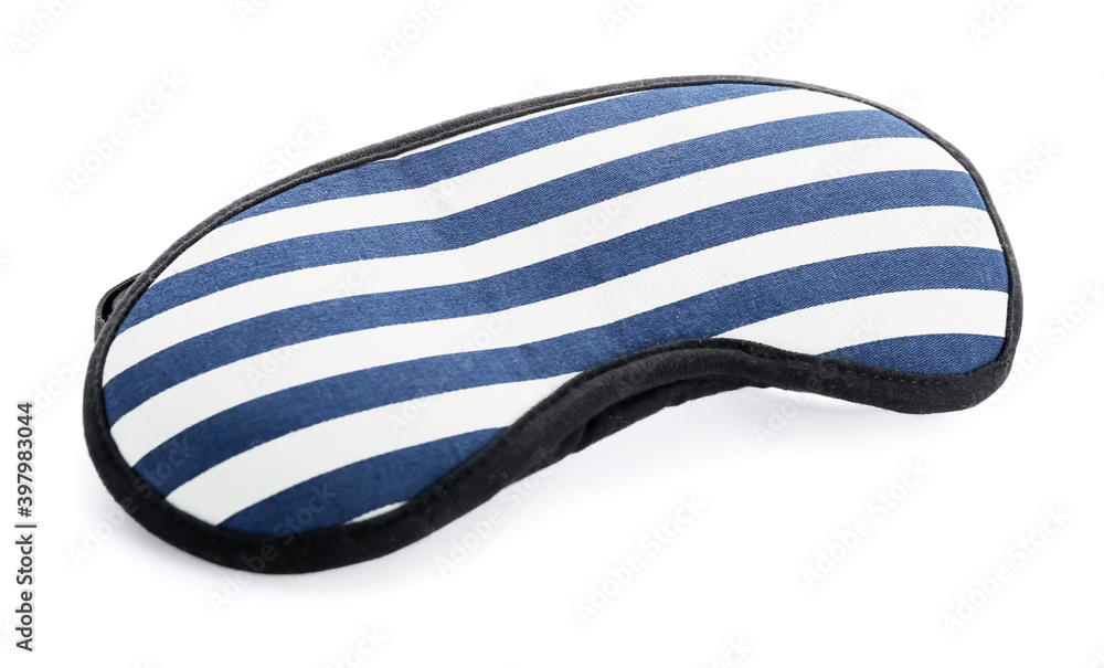 Sleep mask on white background Sleep mask on white background