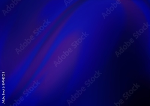 Dark BLUE vector template with abstract lines.