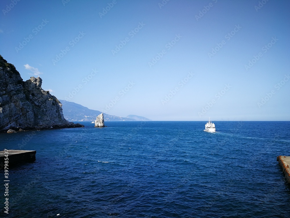 Sea vew in Gaspra, Yalta area