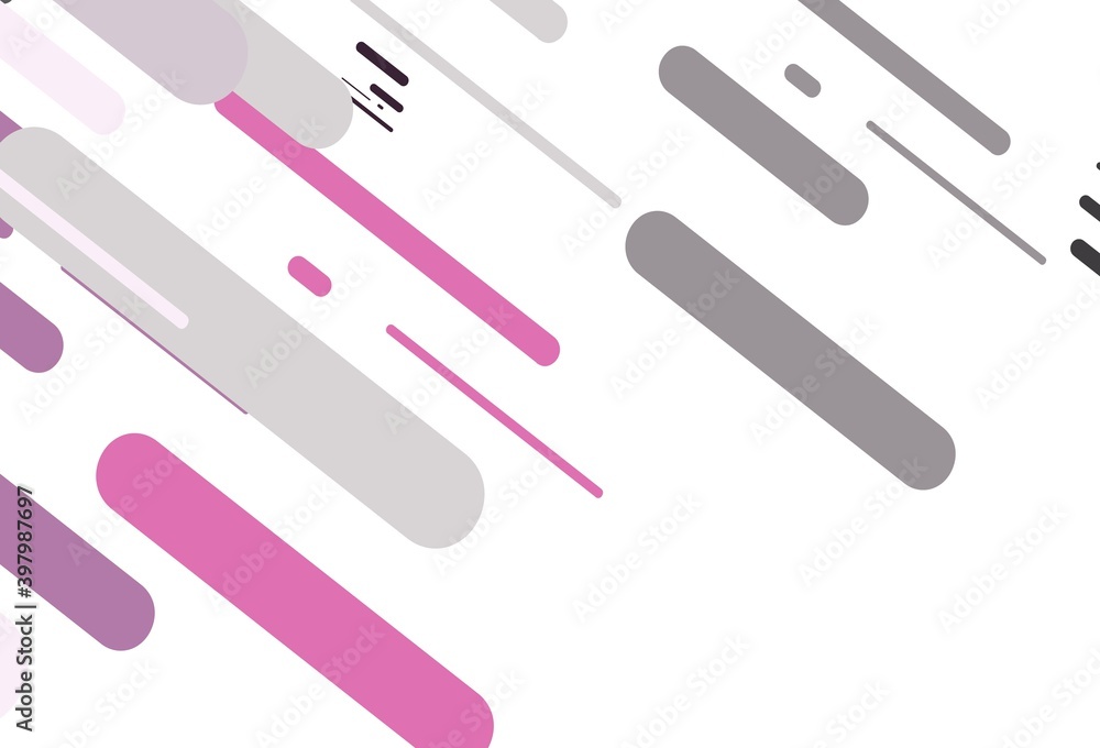 Light Pink, Green vector backdrop with long lines. Light Pink, Green vector backdrop with long lines.