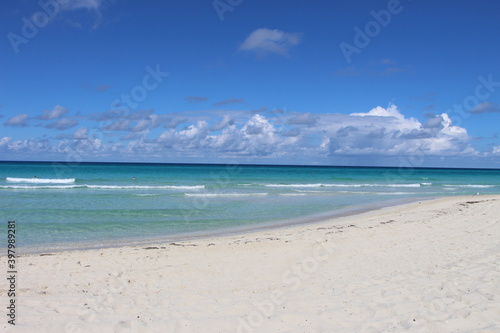 Varadero beach in Cuba
