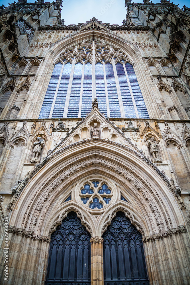York Minster in York,  Yorkshire,  United Kingdom