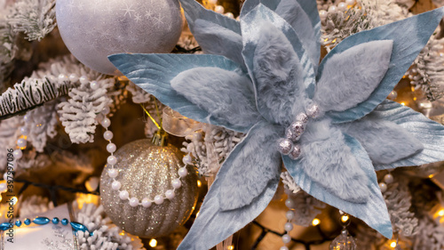 Festive background with a d...