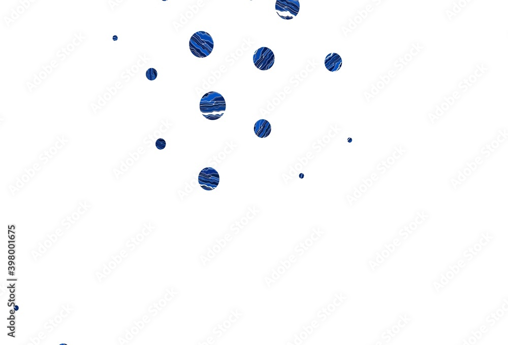 Light blue vector pattern with spheres. Light blue vector pattern with spheres.