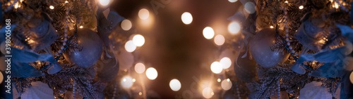 Festive background with a d...