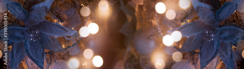 Festive background with a d...