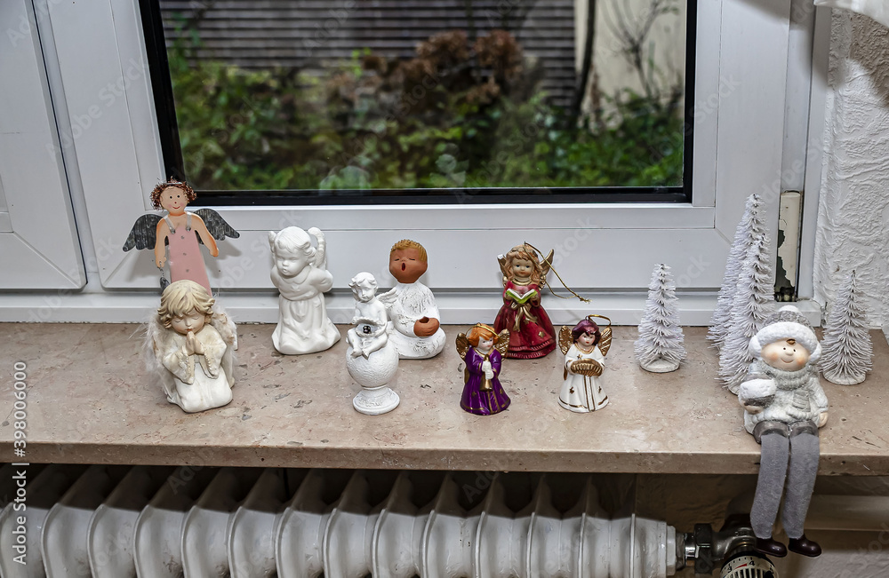 Weihnachtsdekoratrio - Fenster